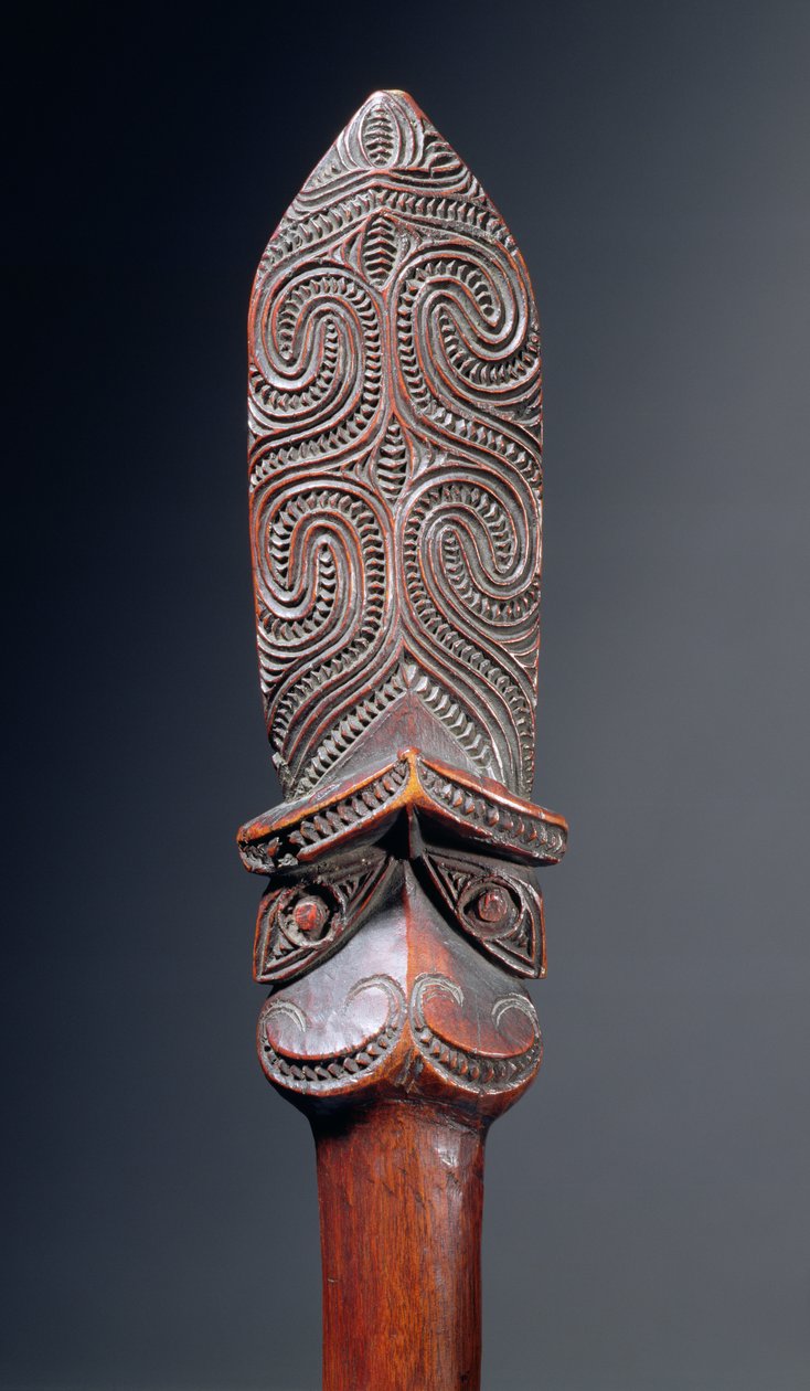 Taiaha-Stab von Maori