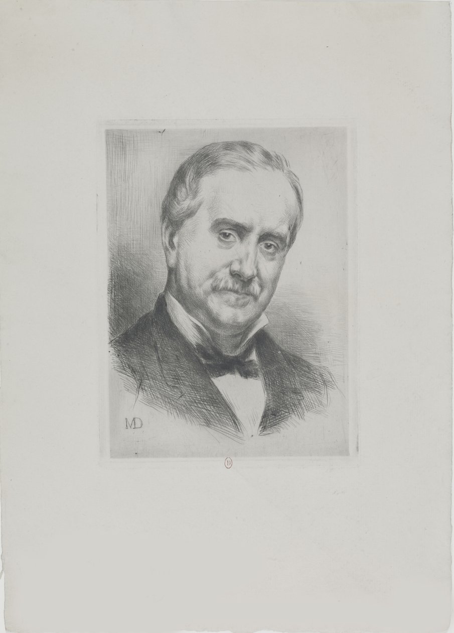 Porträt von Paul Durand-Ruel, 1882 von Marcellin Gilbert Desboutin