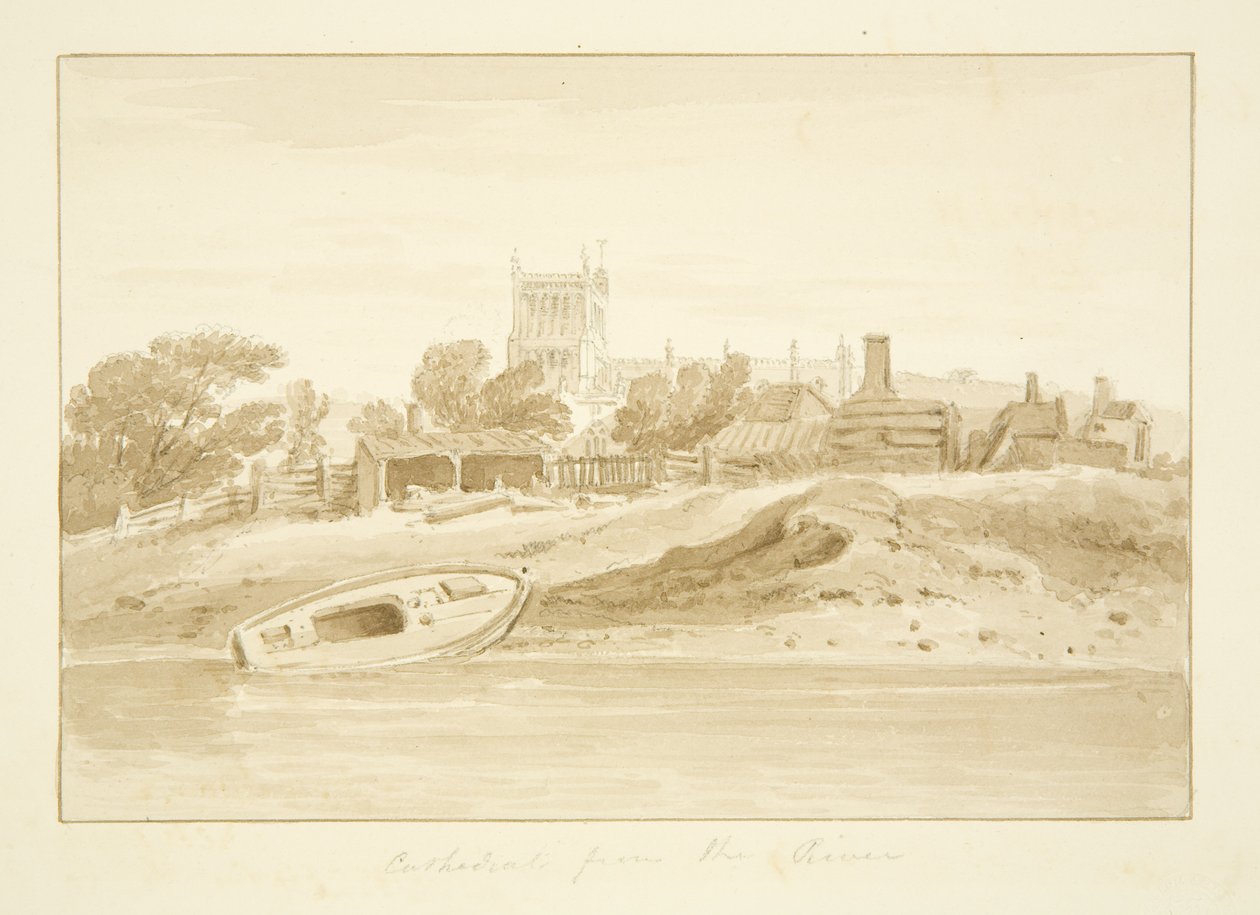 Südansicht der Kathedrale von Bristol von Marcus H. Homes