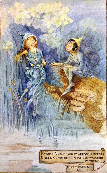 Die Nymphe und der grüne Kobold von Margaret E. Bayliss