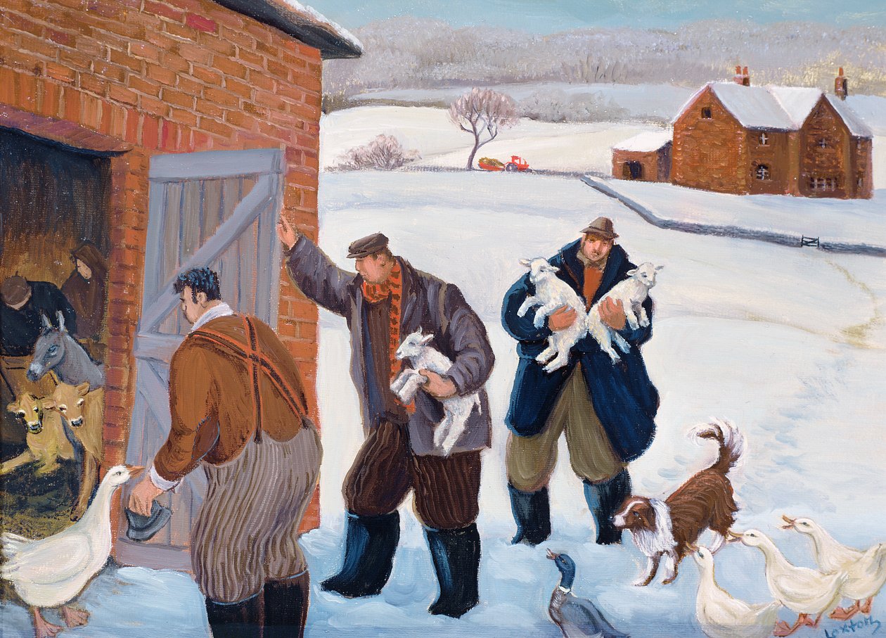Die drei Hirten von Margaret Loxton