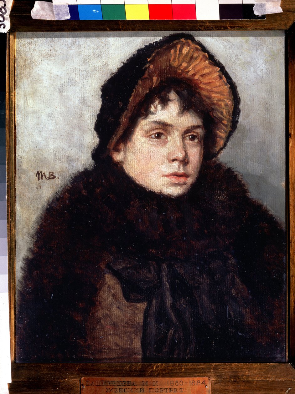 Selbstporträt von Maria Konstantinova Bashkirtseva