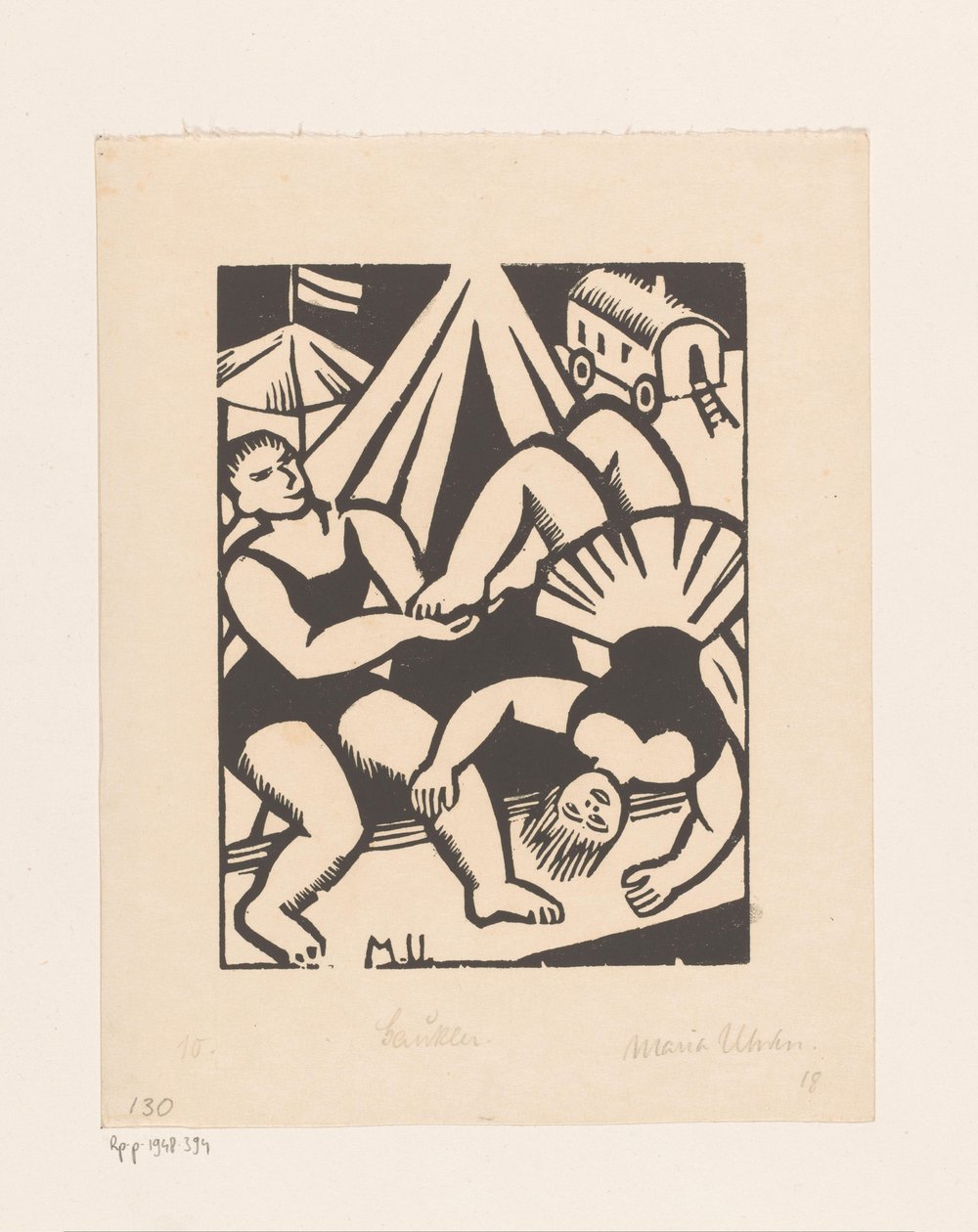 Gaukler von Maria Uhden (signed by artist)