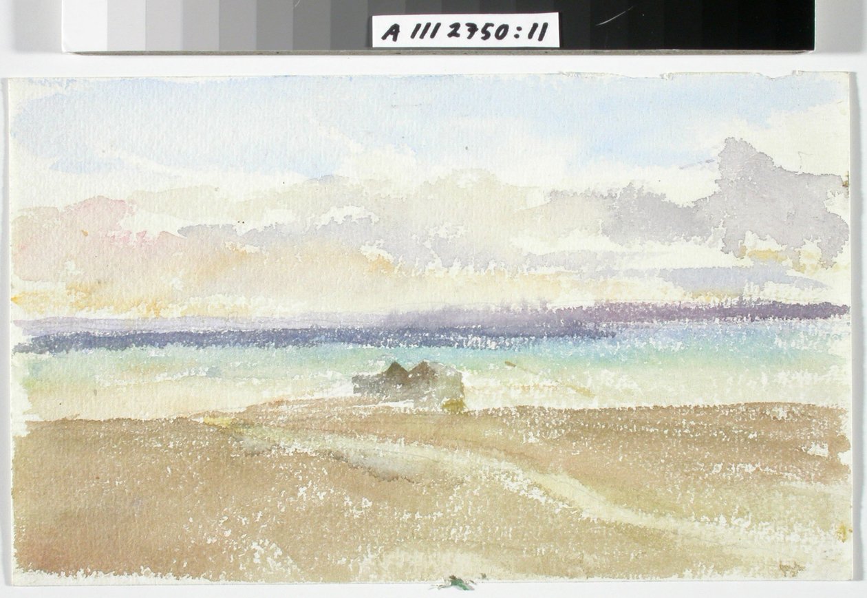 Landschaft am Meer von Maria Wiik