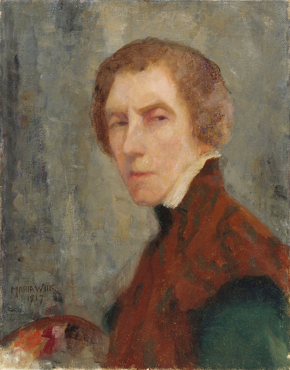 Selbstporträt von Maria Wiik