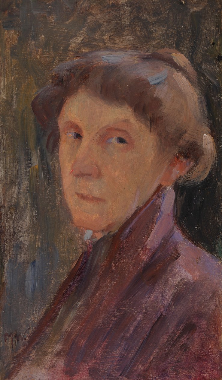 Selbstporträt von Maria Wiik