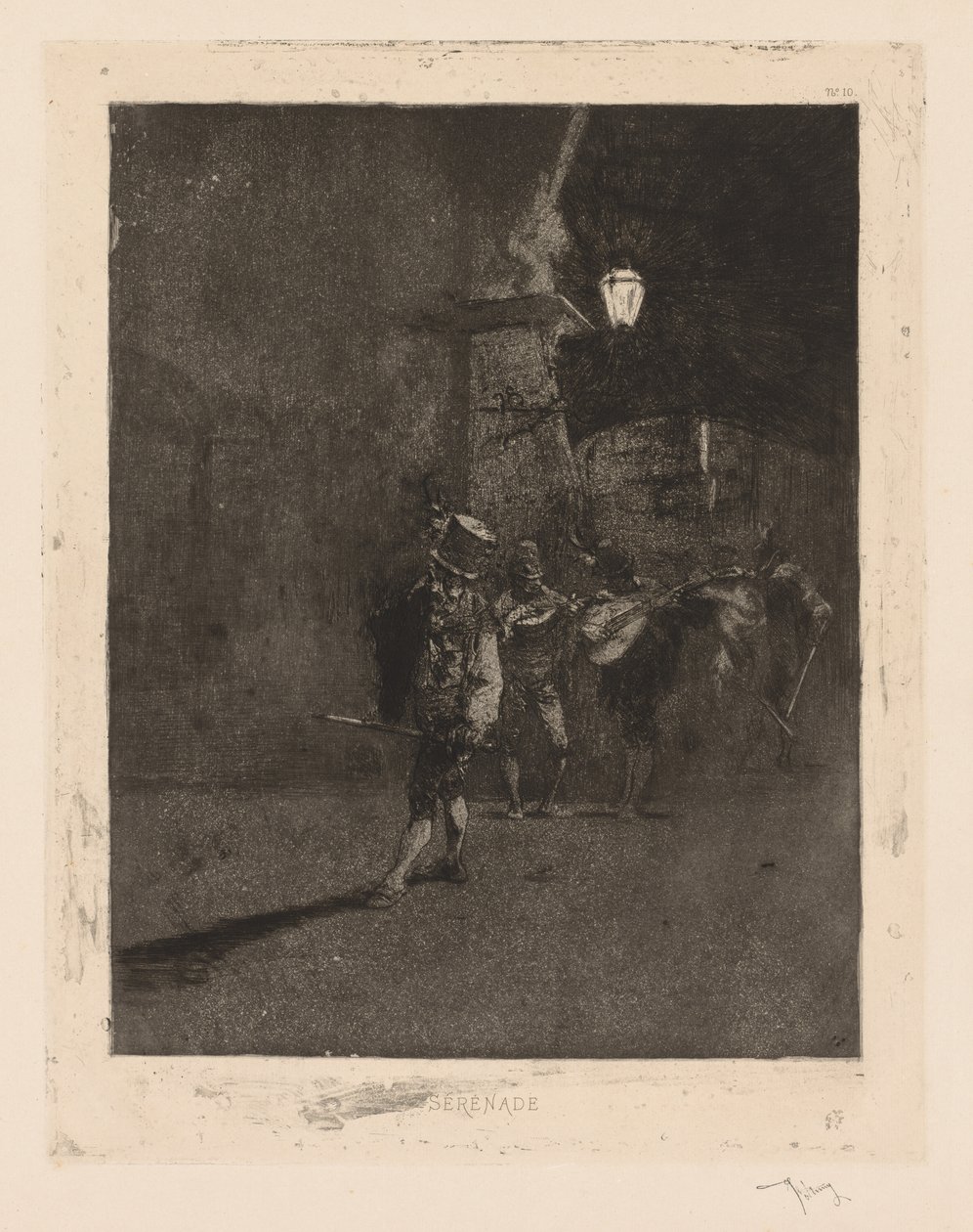 Serenade von Mariano José María Bernardo Fortuny y Carbó