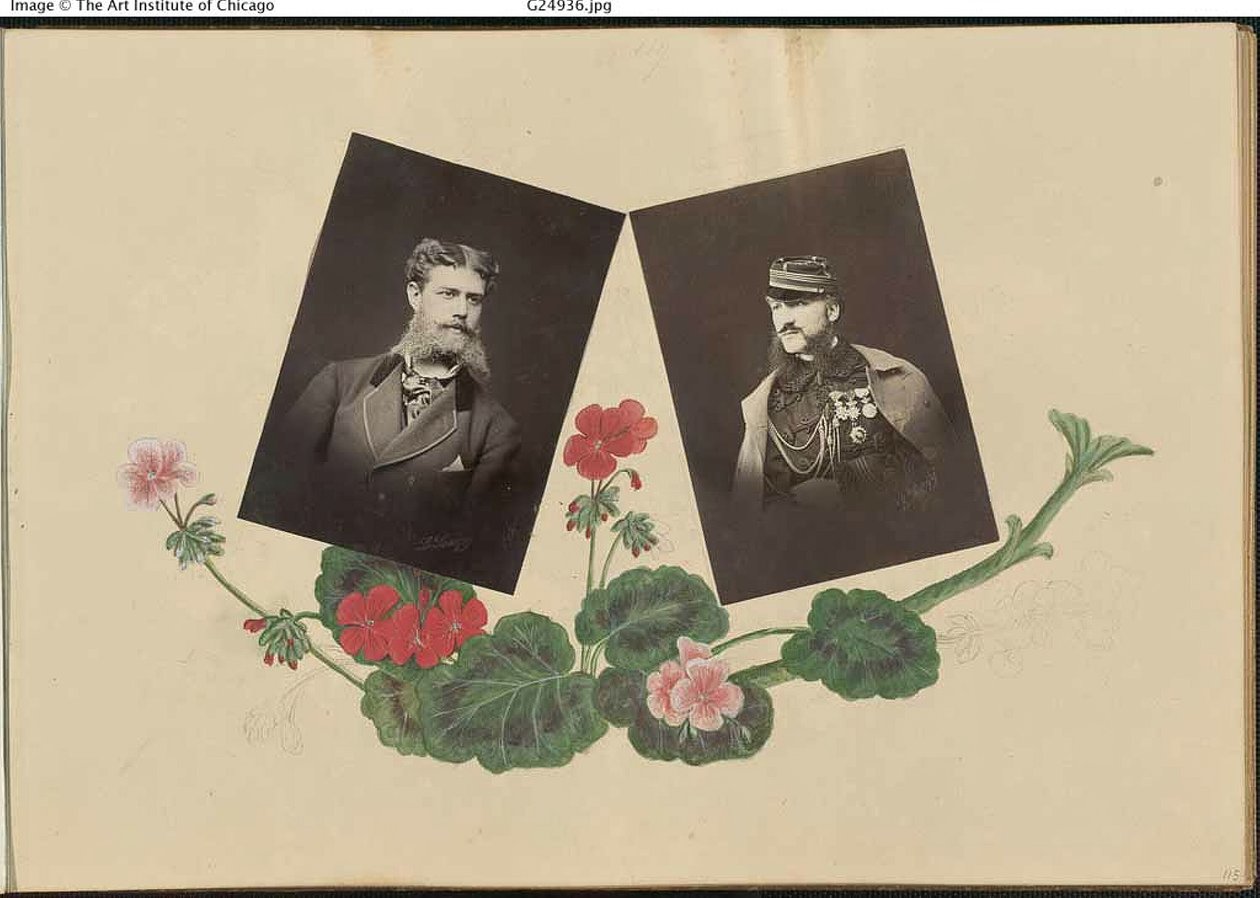 Das Madame B Album, 1870er Jahre von Marie Blanche Hennelle Fournier