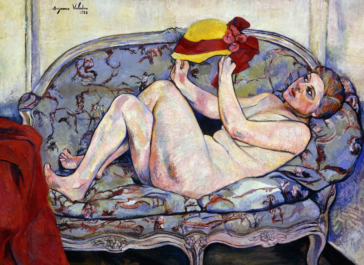 Akt auf einem Sofa, 1928 von Marie Clementine Valadon
