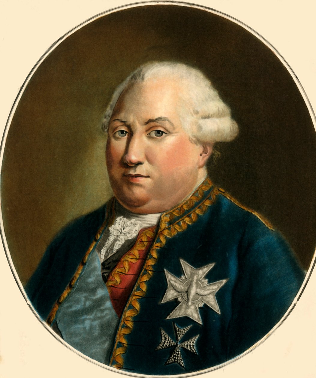 Pierre-André De Suffren de Saint-Tropez, ca. 1770er, 1789 von Marie Jeanne Louise Francoise Suzanne Champion