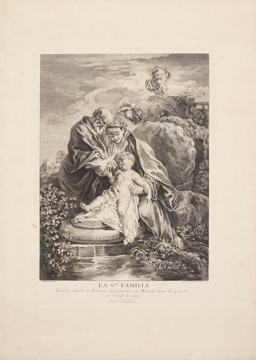 Die Heilige Familie von Marie Jeanne Renard Dubos