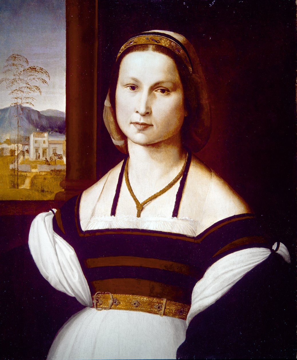 Porträt einer jungen Dame von Mariotto Albertinelli
