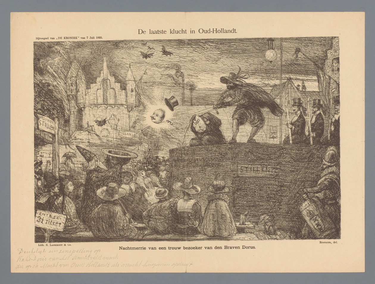 Der letzte Streich in Alt-Holland von Marius Bauer