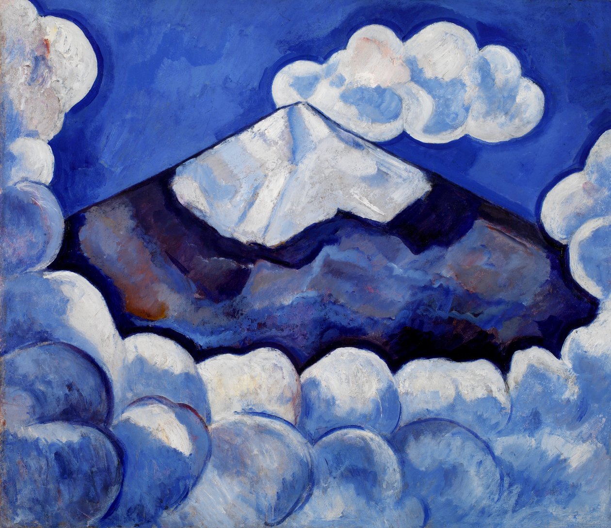 Popocatepetl, lebhafter Morgen - Mexiko von Marsden Hartley