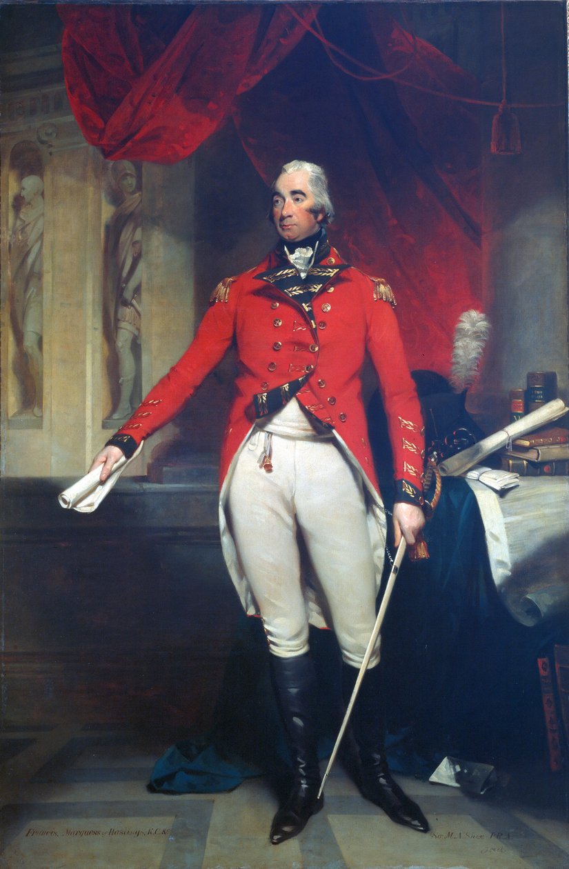 Francis Rawdon Hastings (1754-1862), 2. Earl of Moira, ca. 1804 von Martin Archer Shee