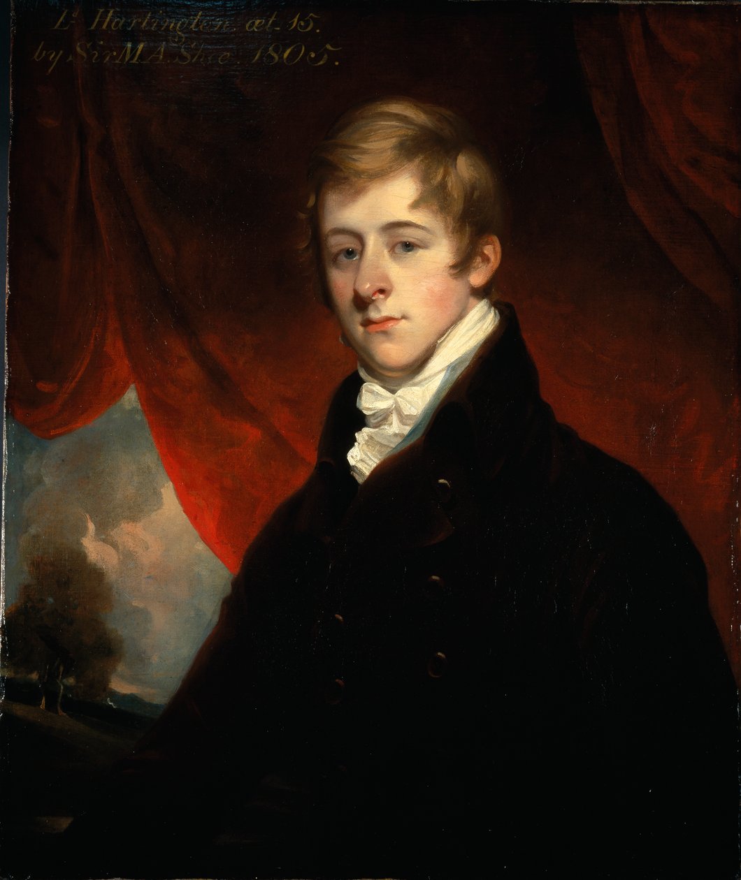 Porträt von William Cavendish als Marquess von Hartington von Martin Archer Shee