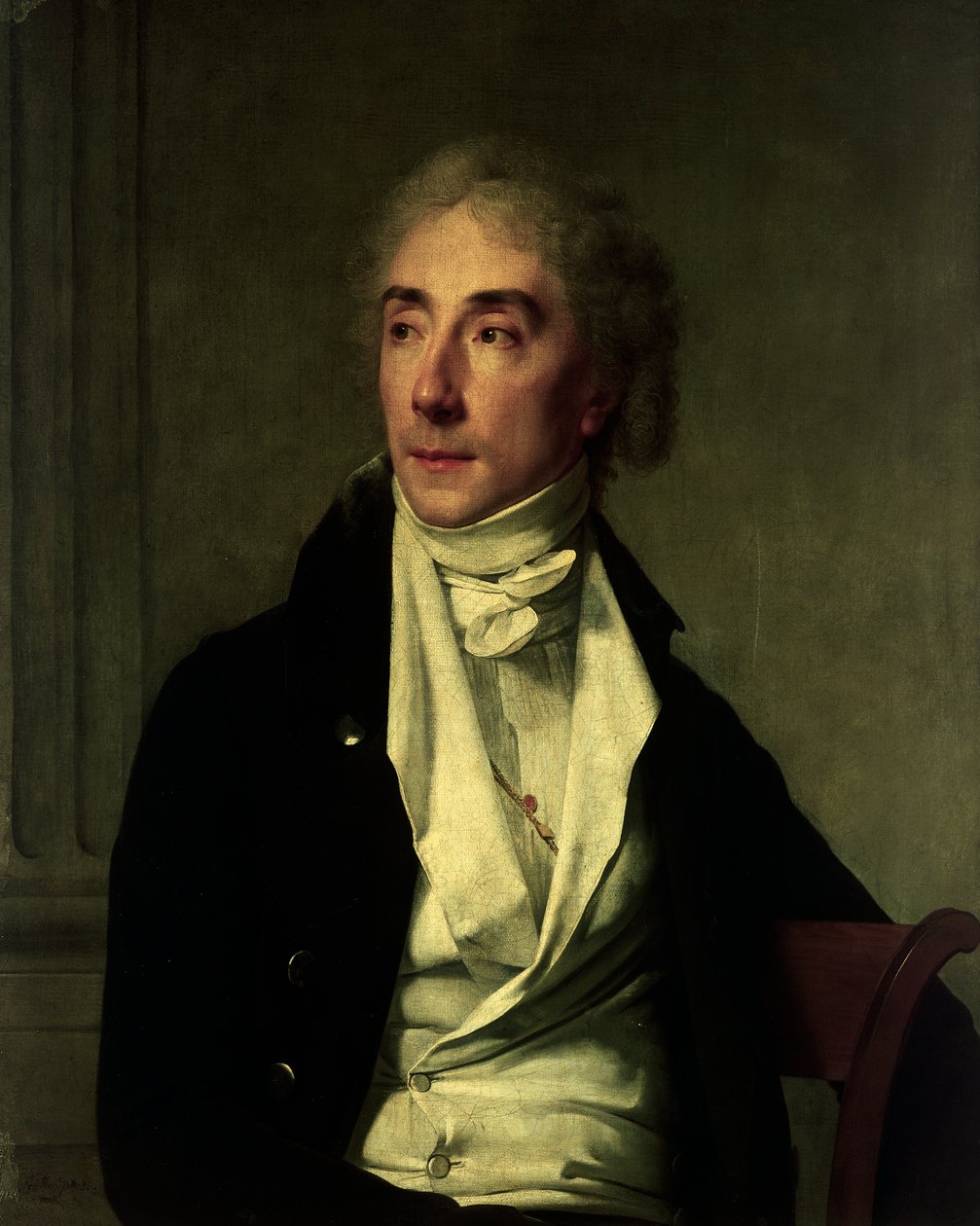 Porträt von Baptiste Cadet, französischer Schauspieler, Gemälde von Martin Drolling (1752-1817) von Martin Drölling