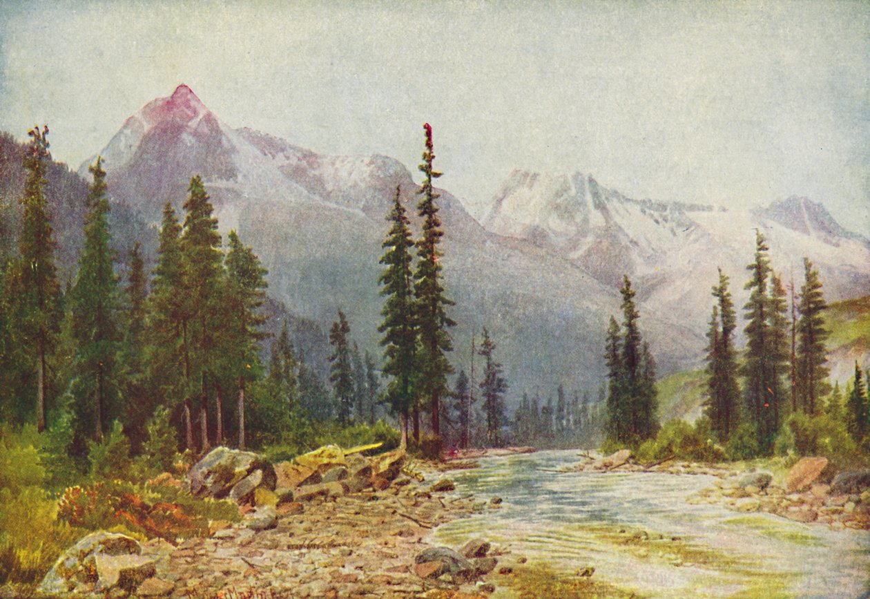 Die Rocky Mountains von Thomas Mower Martin