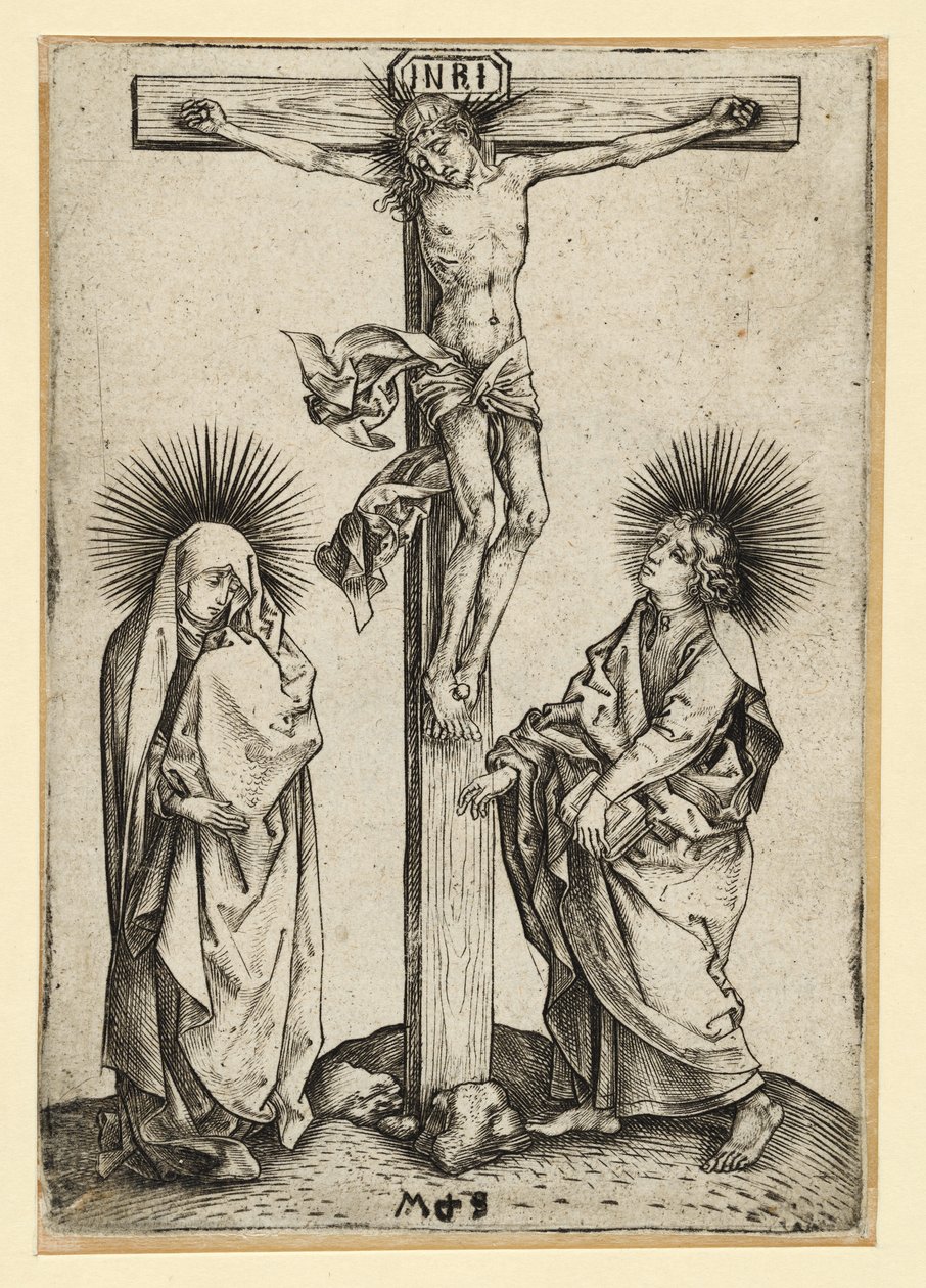 Christus am Kreuz von Martin Schongauer