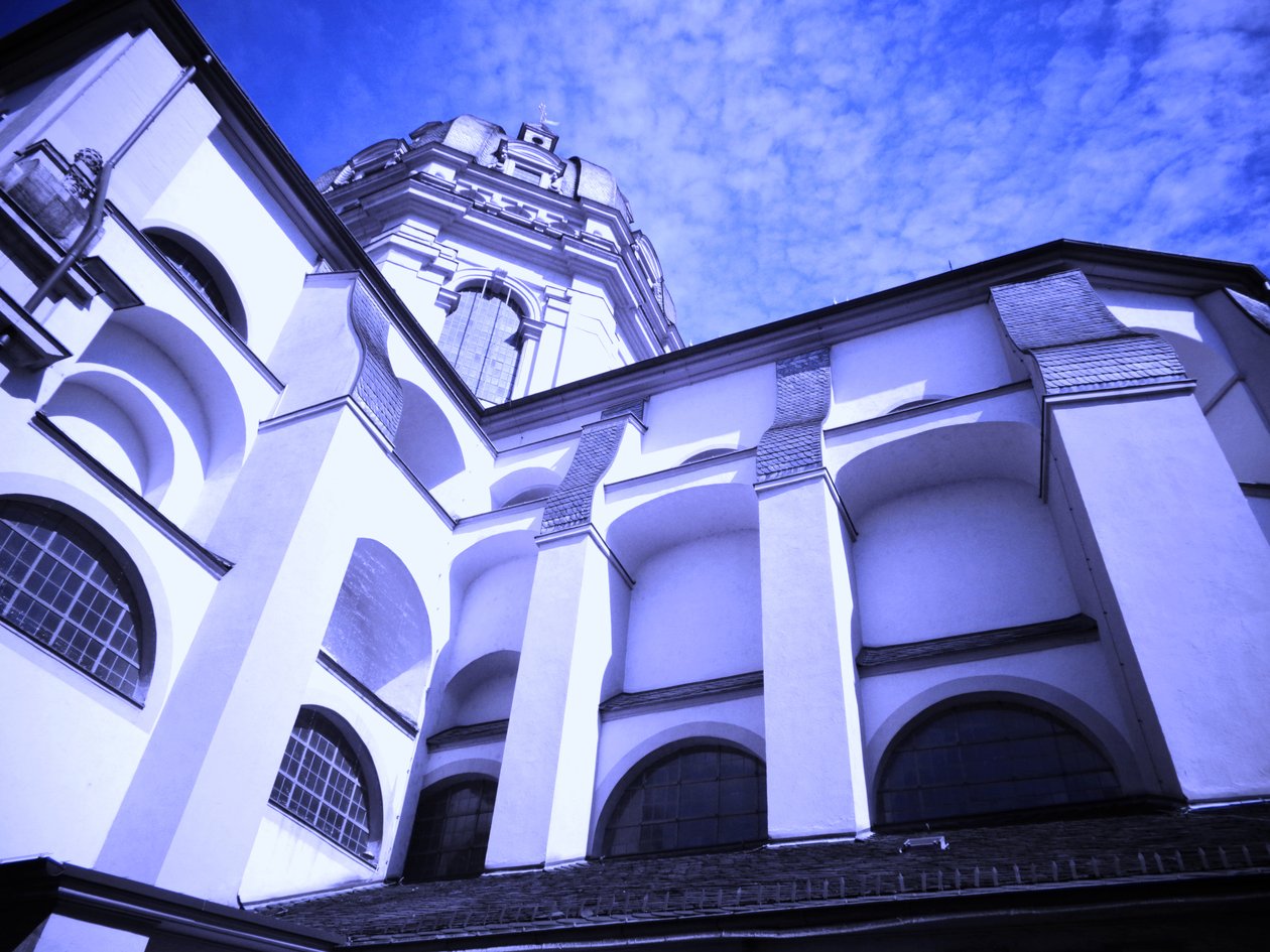 Stift Haug in Würzburg (Hommage an A. Petrini) von Martina Konitzky