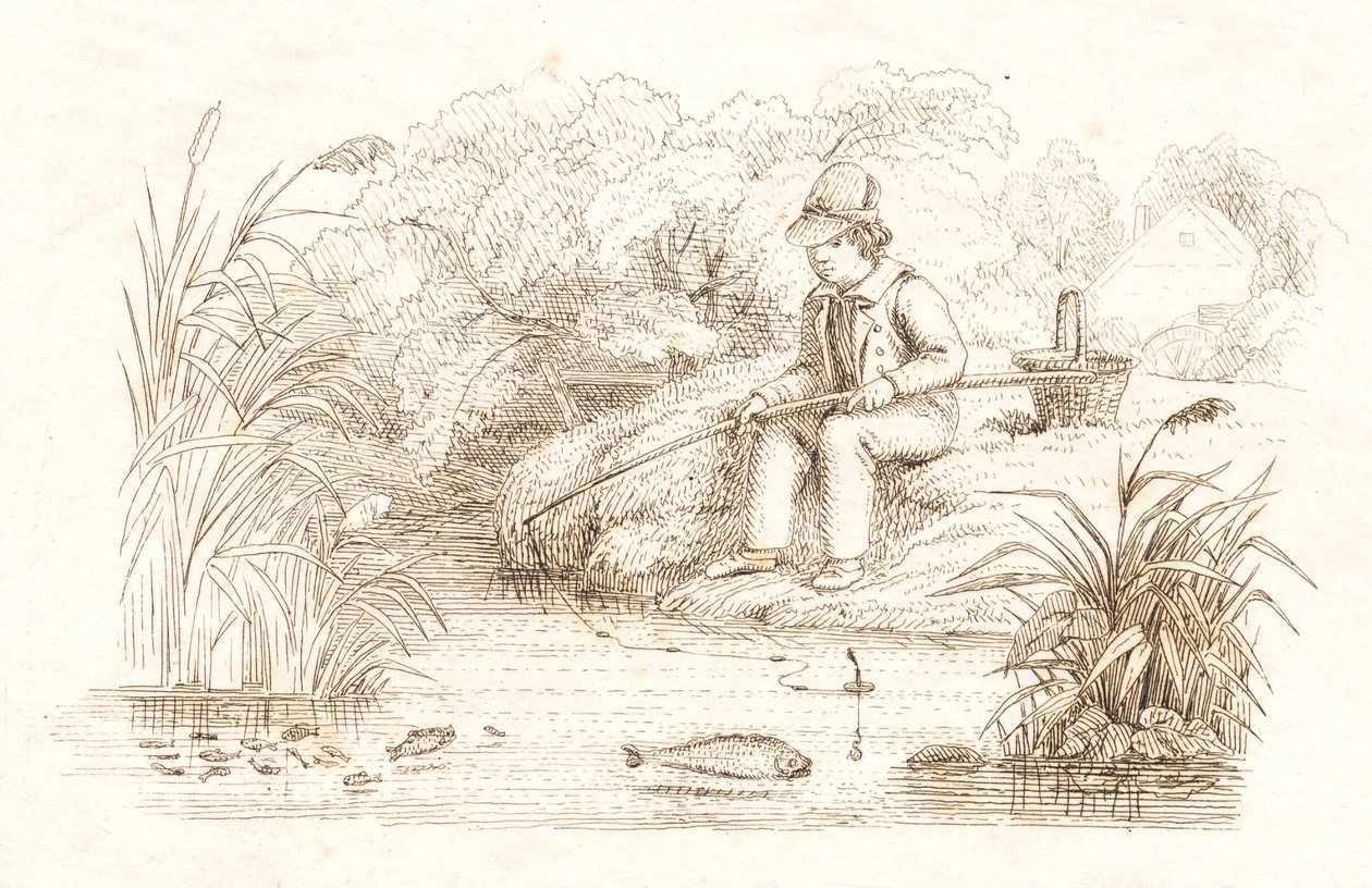 Illustration zu "Halvhundrede Fabler for Børn" von Hey von Martinus Rørbye