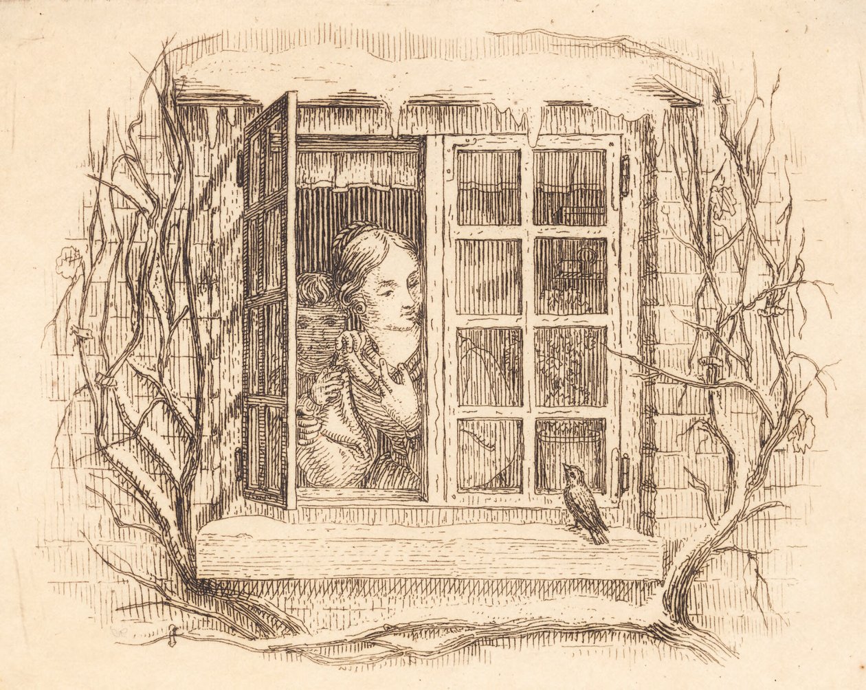 Illustration zu "Halvhundrede Fabler for Børn" von Hey von Martinus Rørbye