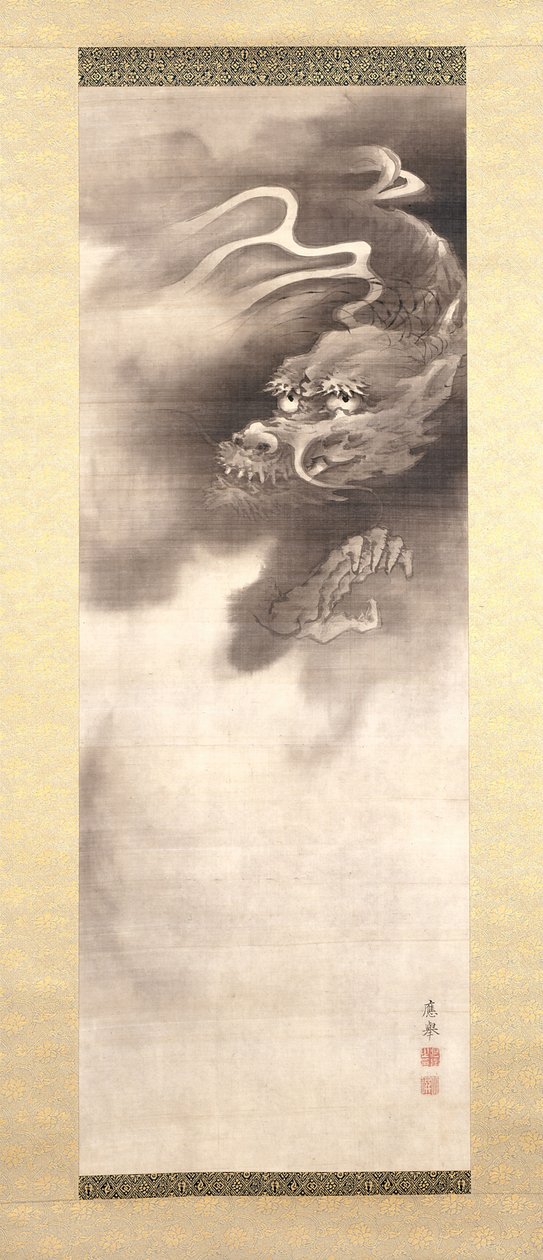 Jurōjin und Hirsch von Maruyama Okyo