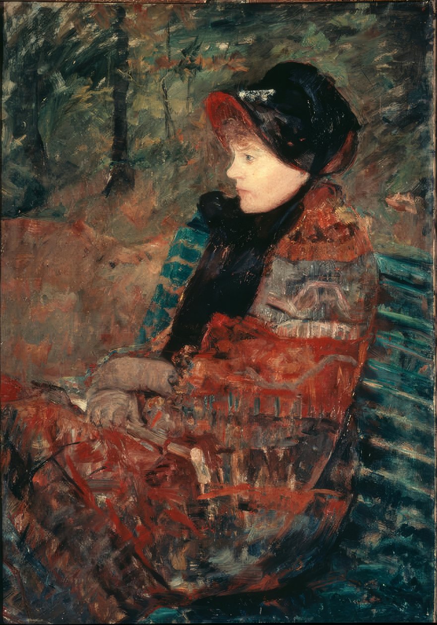Herbst oder Porträt von Mademoiselle C. von Mary Cassatt