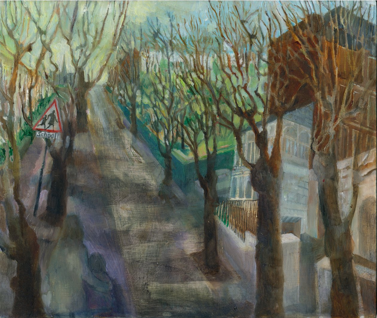 Ladbroke Grove Lockdown: 7, Richtung Ladbroke Square, 2021 von Mary Kuper