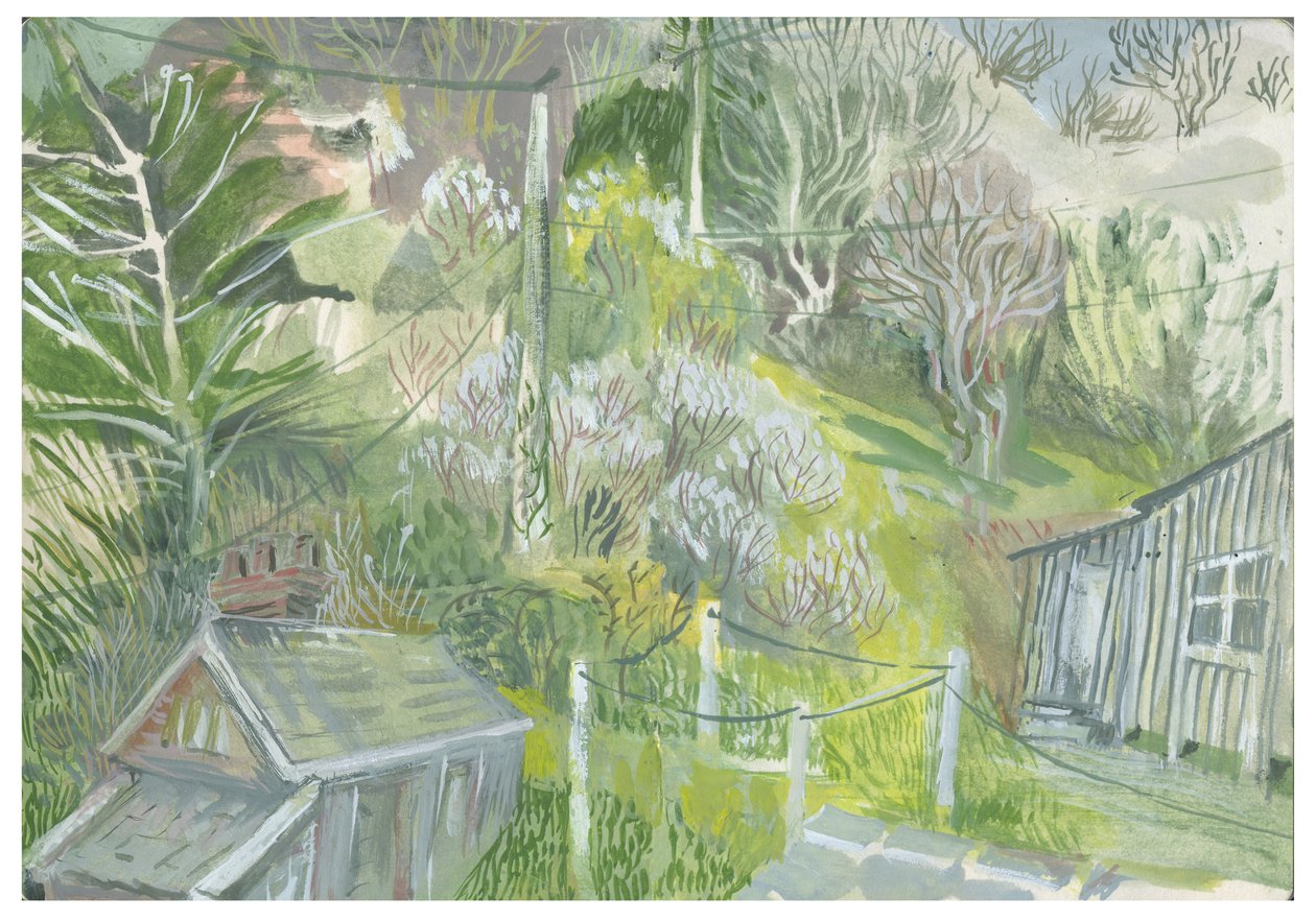 Lannacombe Obstgarten, 2019 von Mary Kuper