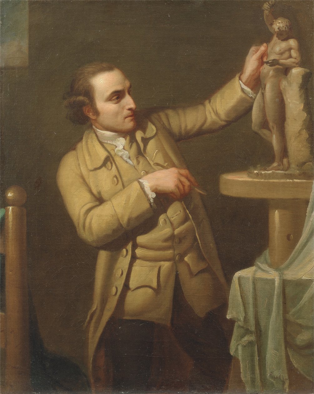 Joseph Nollekens (1737-1823) ca. 1770-71 von Mary Moser