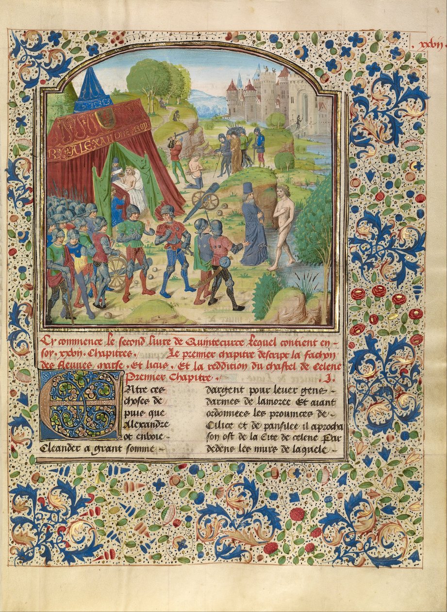 Alexanders Krankheit am Fluss Cydnus und der Tod von Sisinnes von Master of Jardin