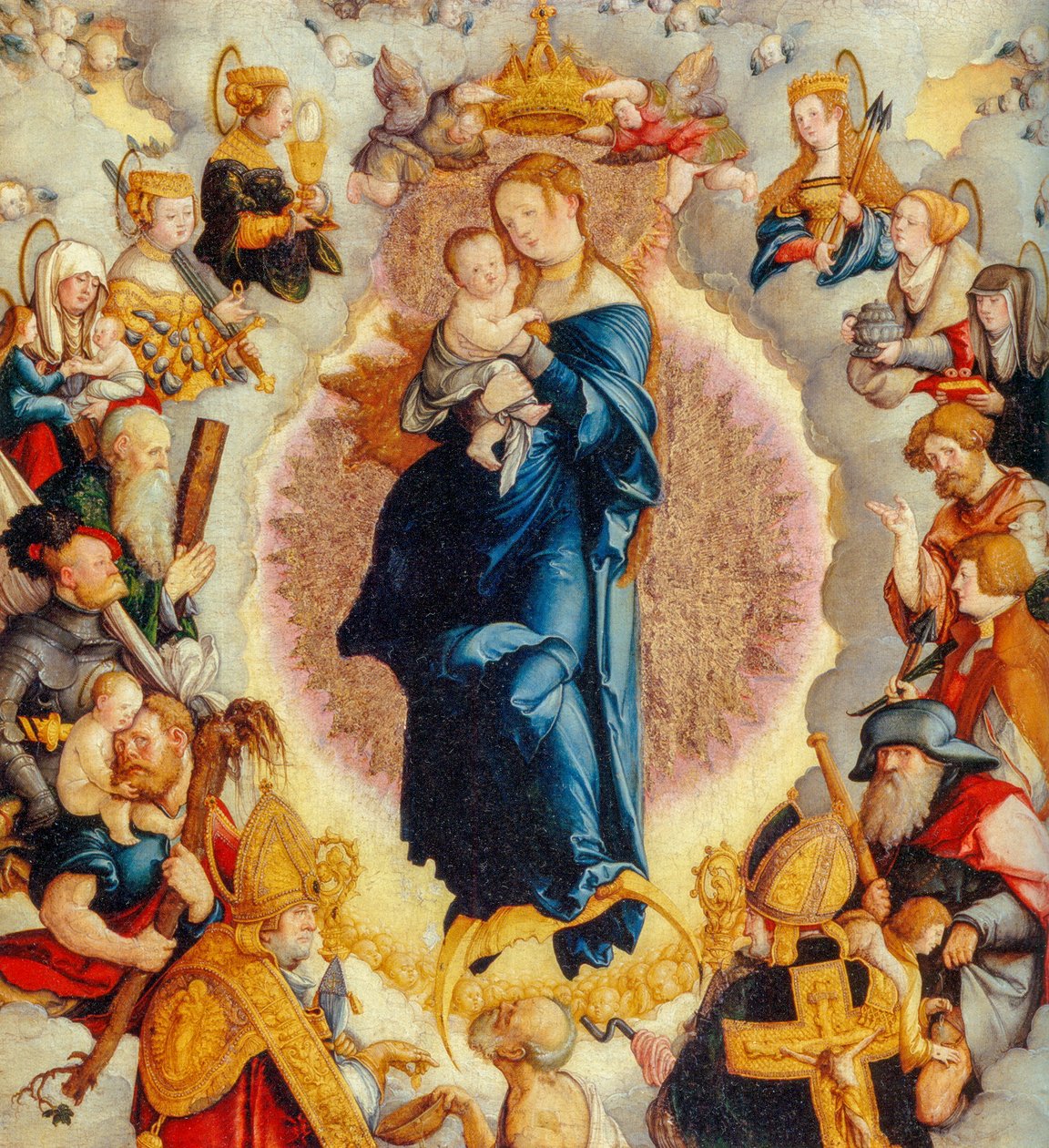 Der Wildensteiner Altar Mitteltafel von Master of Messkirch