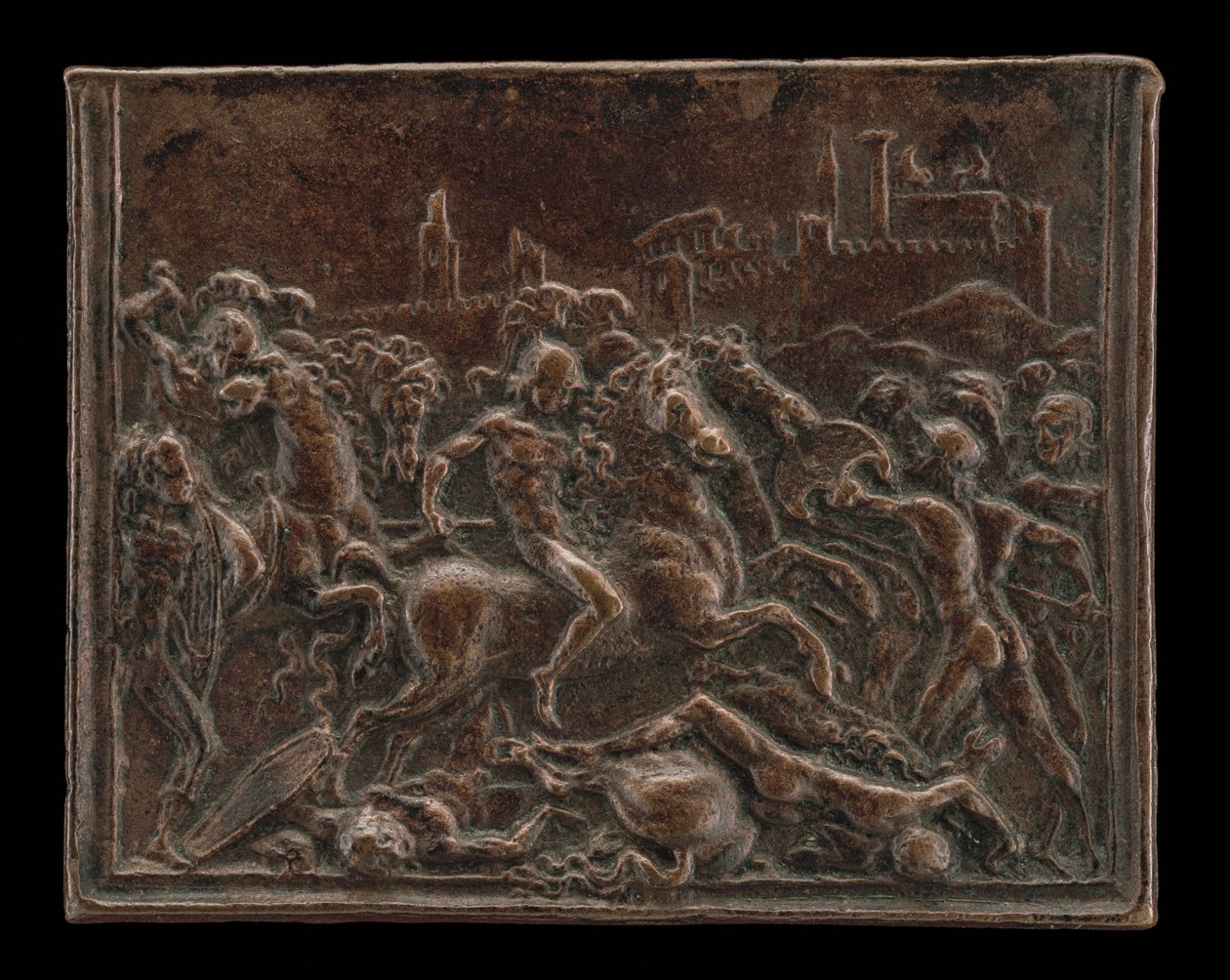 Coriolanus in der Schlacht vor Rom von Master of Coriolanus