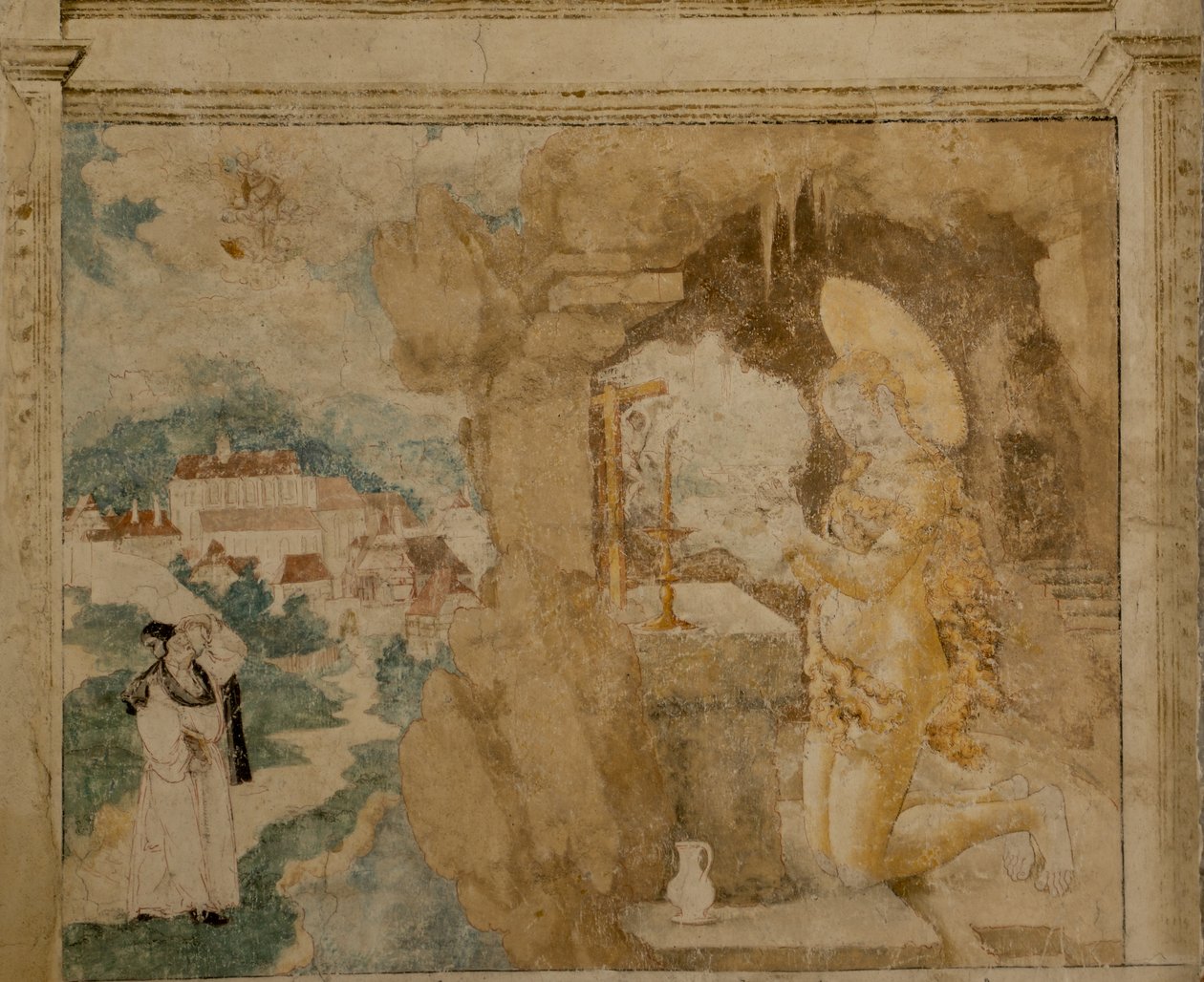 Fresken von Meister von Messkirch (Heiligkreuztal) von Master of Messkirch