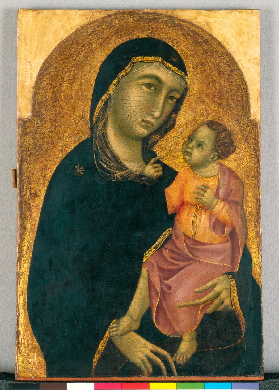 Jungfrau und Kind, um 1325 von Master of San Torpe