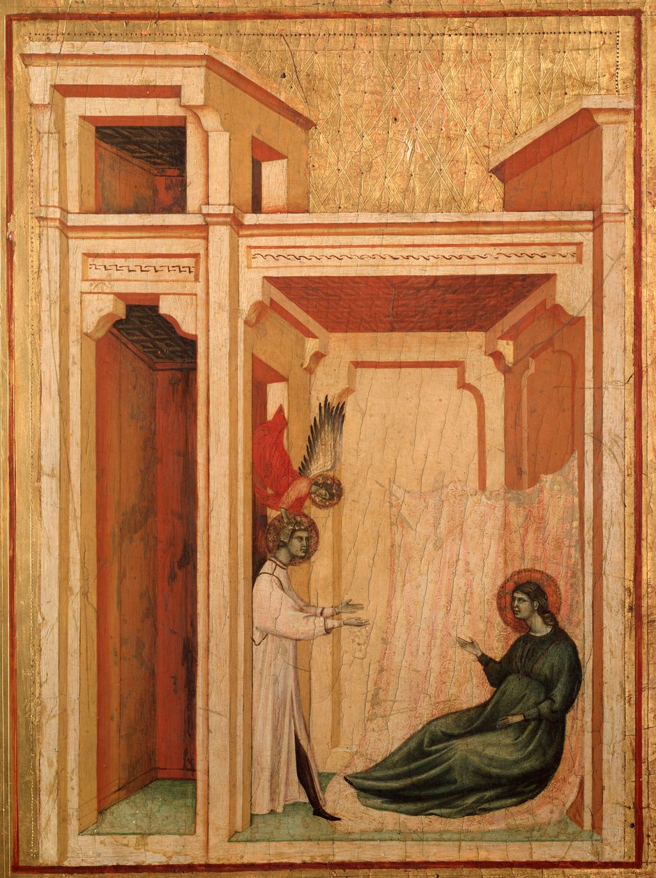Die heilige Cäcilia und die Geschichte ihres Lebens (Detail) von Master of St. Cecilia