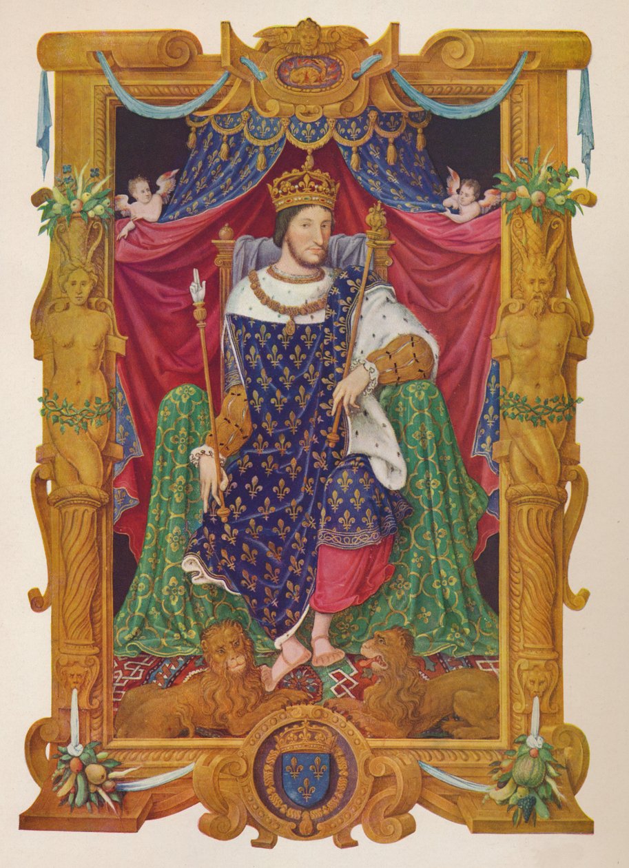 Franz I. als junger Mann, ca. 1566, 1939 von Master of The Hours of Henri