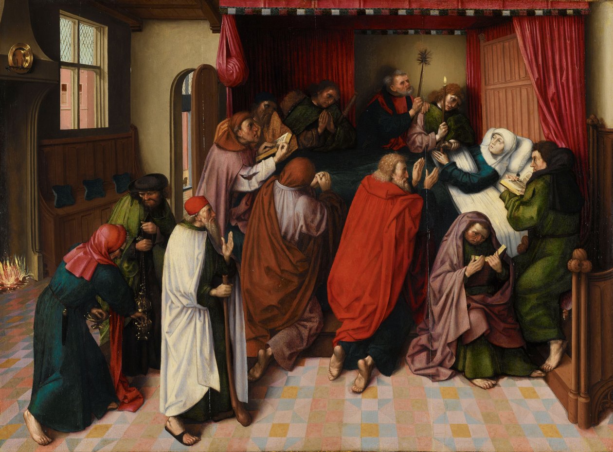 Der Tod der Jungfrau von Master of the Amsterdam Death of the Virgin
