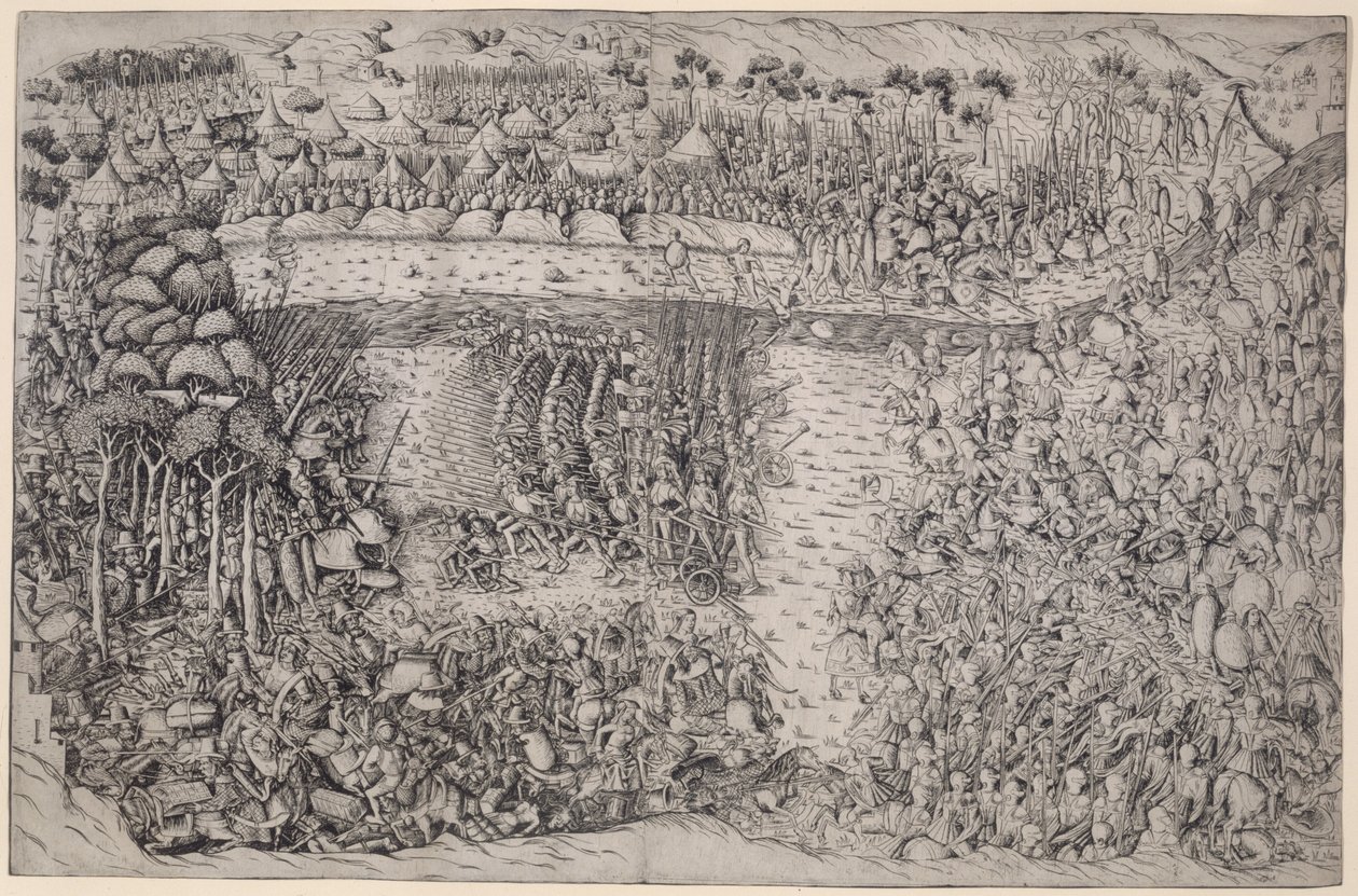 Die Schlacht von Fornovo von Master of the Battle of Fornovo