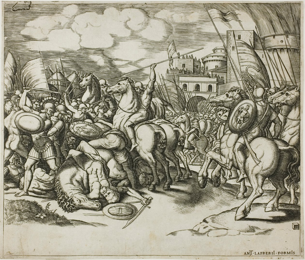 Der Sieg von Scipion über Syphax von Master of the Die