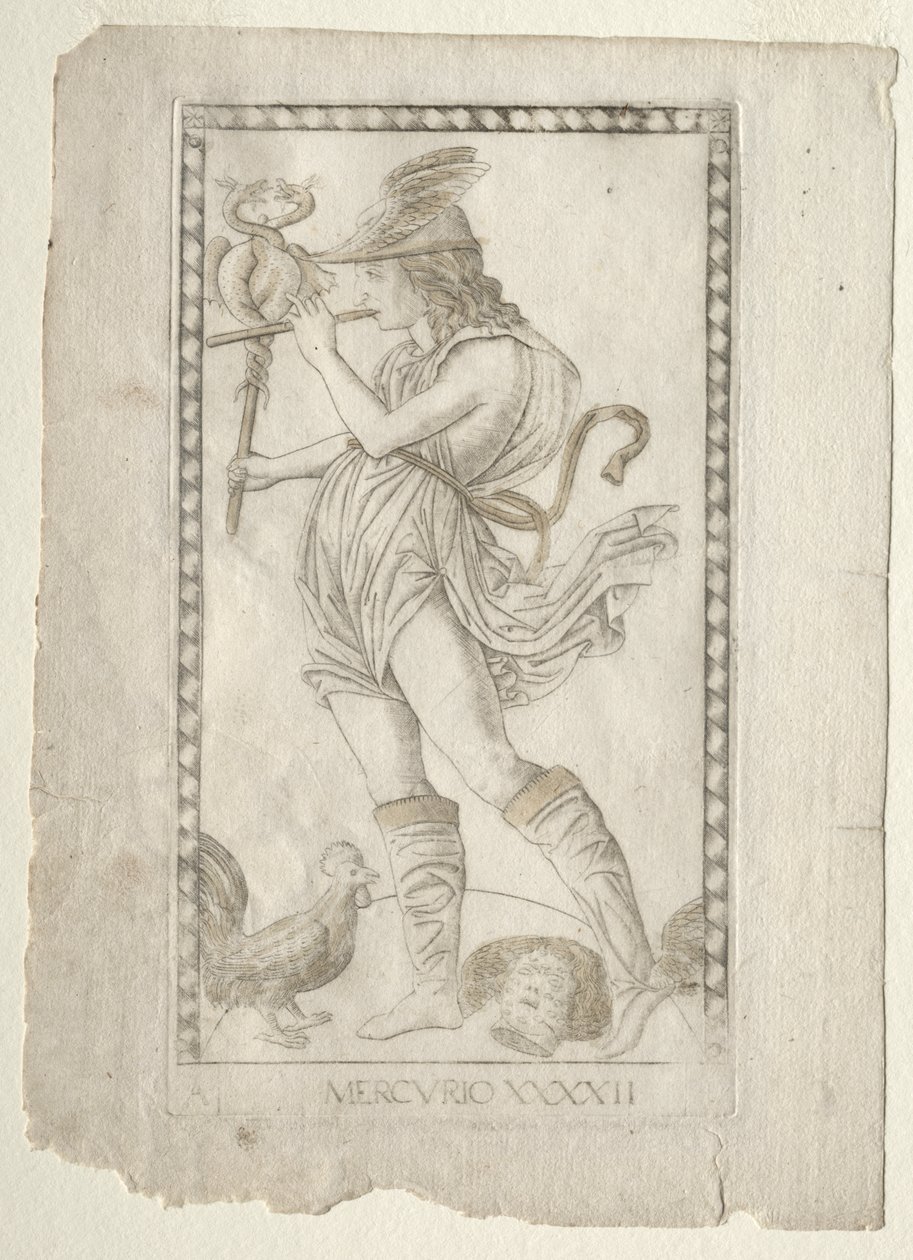 Merkur (aus der Tarocchi-Serie A: Firmamente des Universums, #42) von Master of the E Series Tarocchi