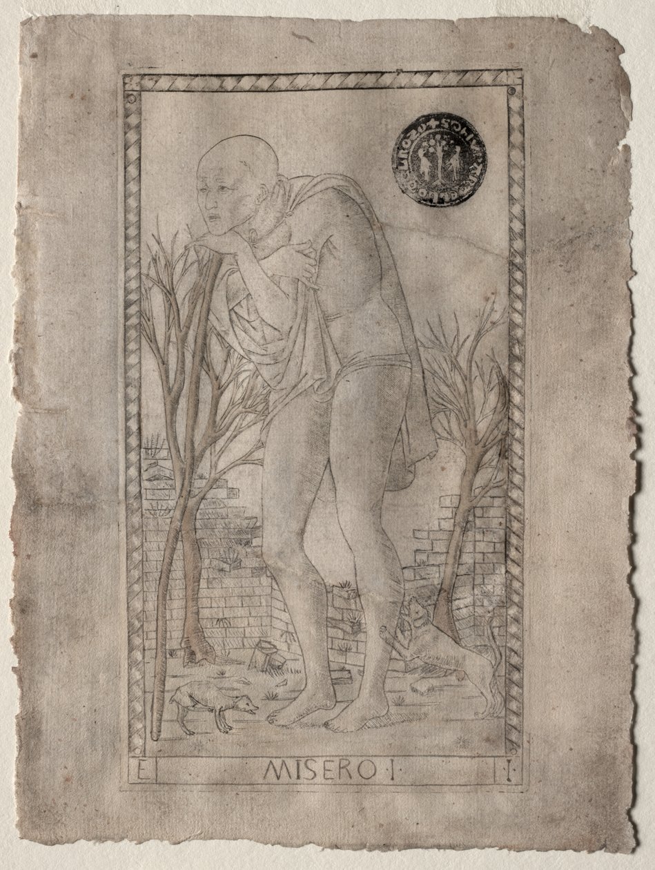 Tarocchi, vor 1467 von Master of the E Series Tarocchi