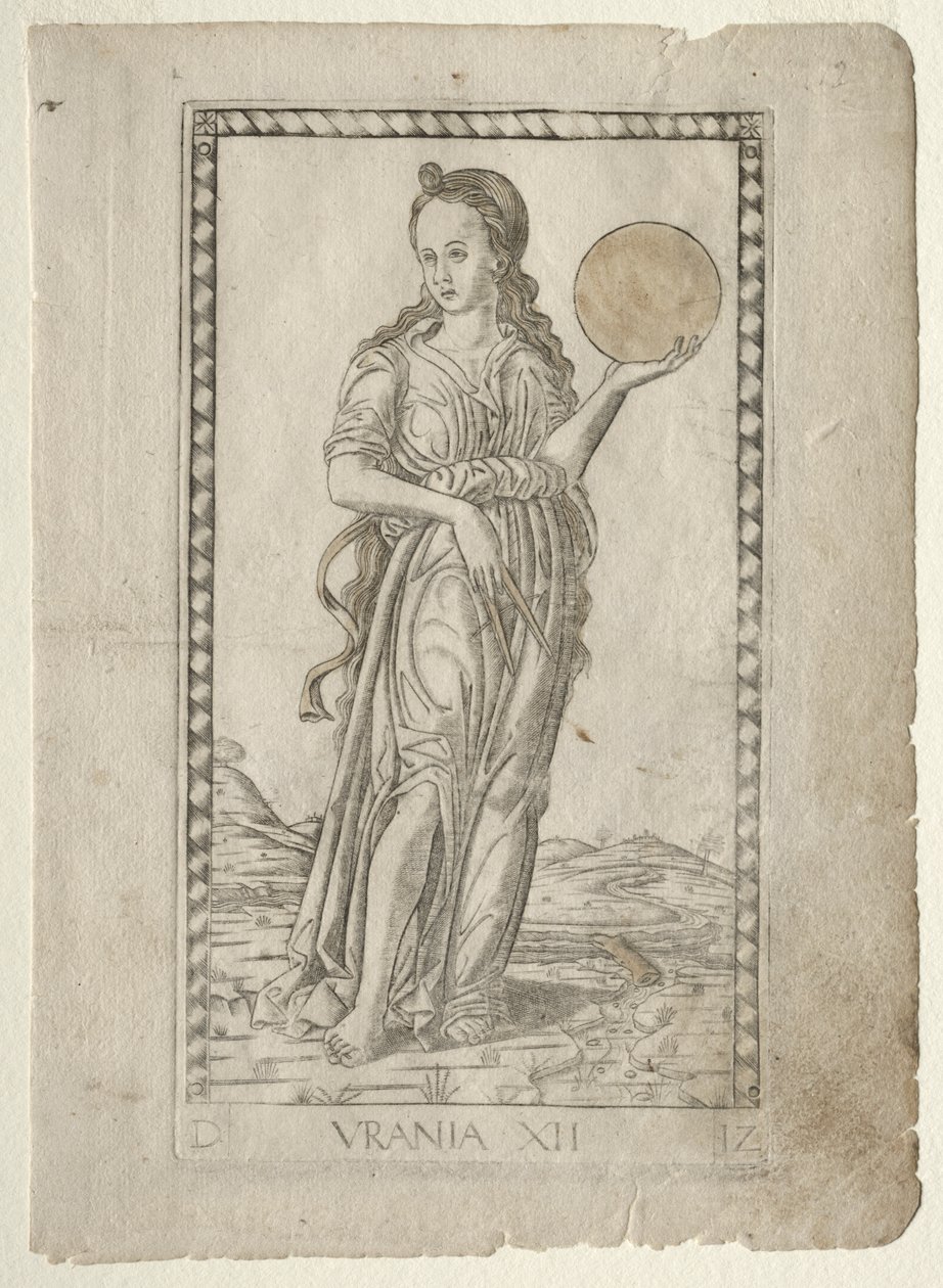 Urania (Astronomie) (aus der Tarocchi-Serie D: Apollo und die Musen, #12) von Master of the E Series Tarocchi