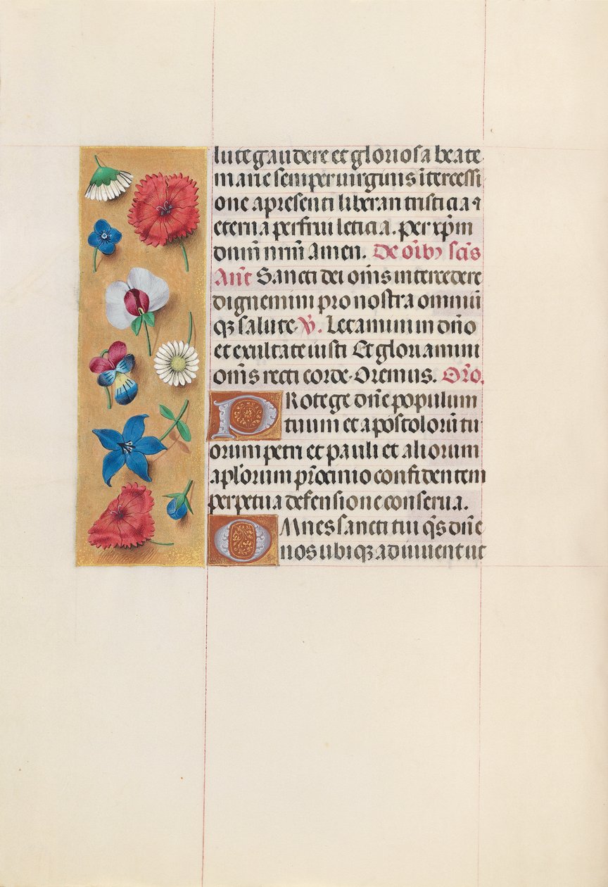 Stundenbuch der Königin Isabella der Katholischen, Königin von Spanien: Fol. 152v, ca. 1500 von Master of the First Prayerbook of Maximillian
