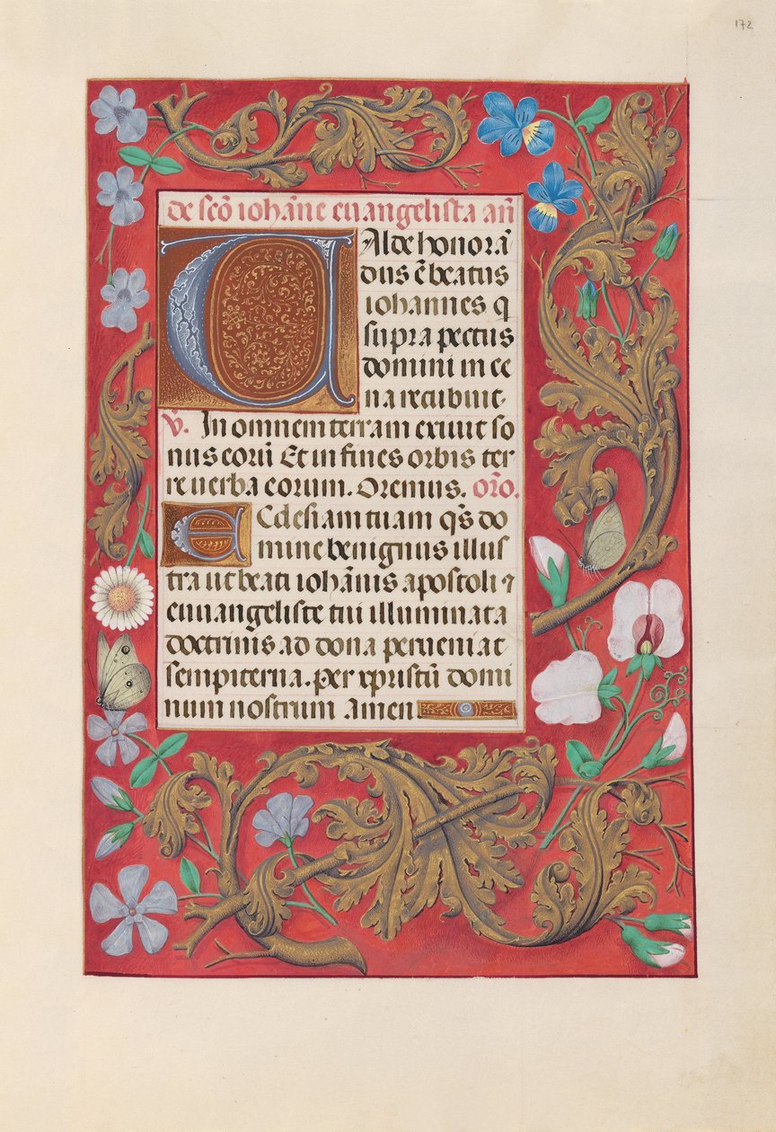 Stundenbuch der Königin Isabella der Katholischen, Königin von Spanien: Fol. 172r von Master of the First Prayerbook of Maximillian