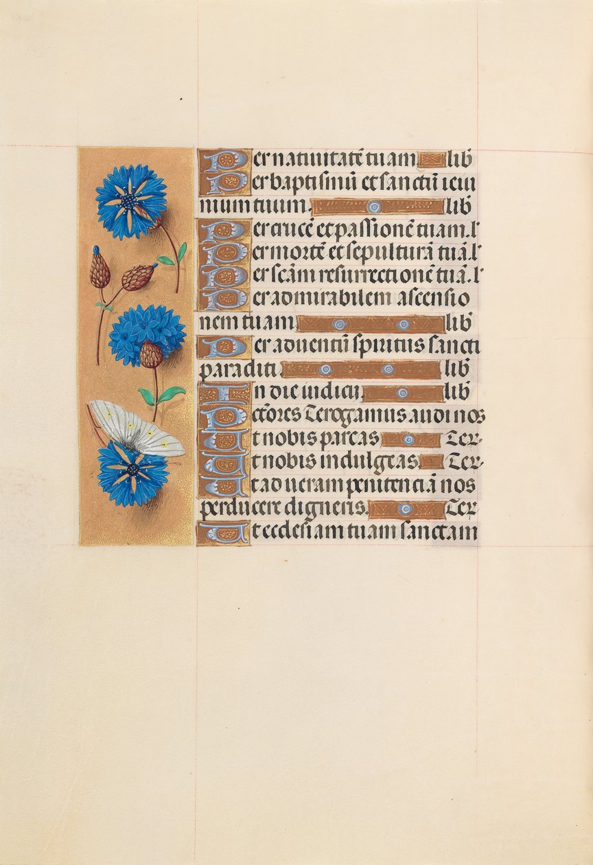 Stundenbuch der Königin Isabella die Katholische, Königin von Spanien: Fol. 213v, um 1500 von Master of the First Prayerbook of Maximillian