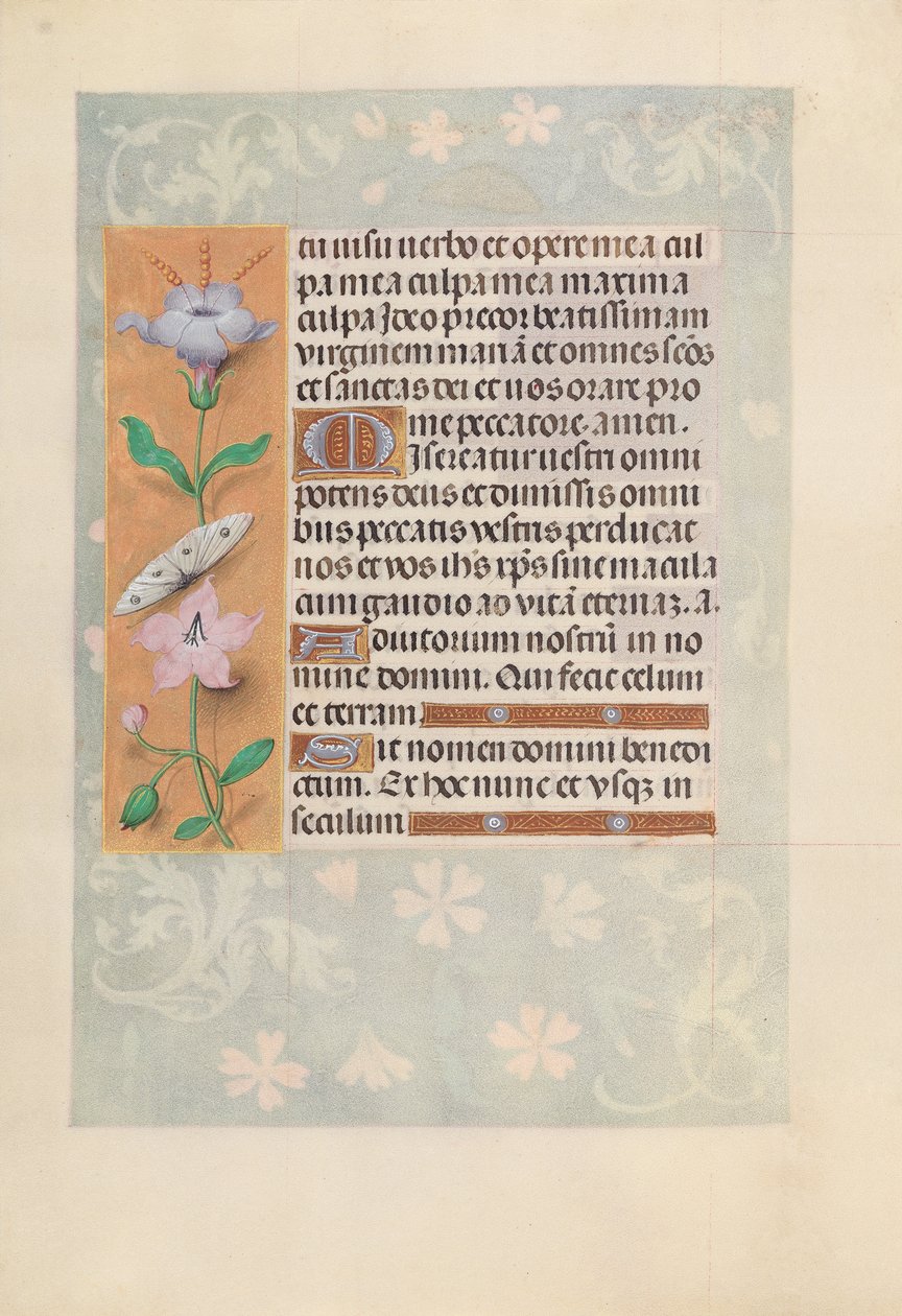 Stundenbuch der Königin Isabella der Katholischen, Königin von Spanien: Fol. 88v, um 1500 von Master of the First Prayerbook of Maximillian