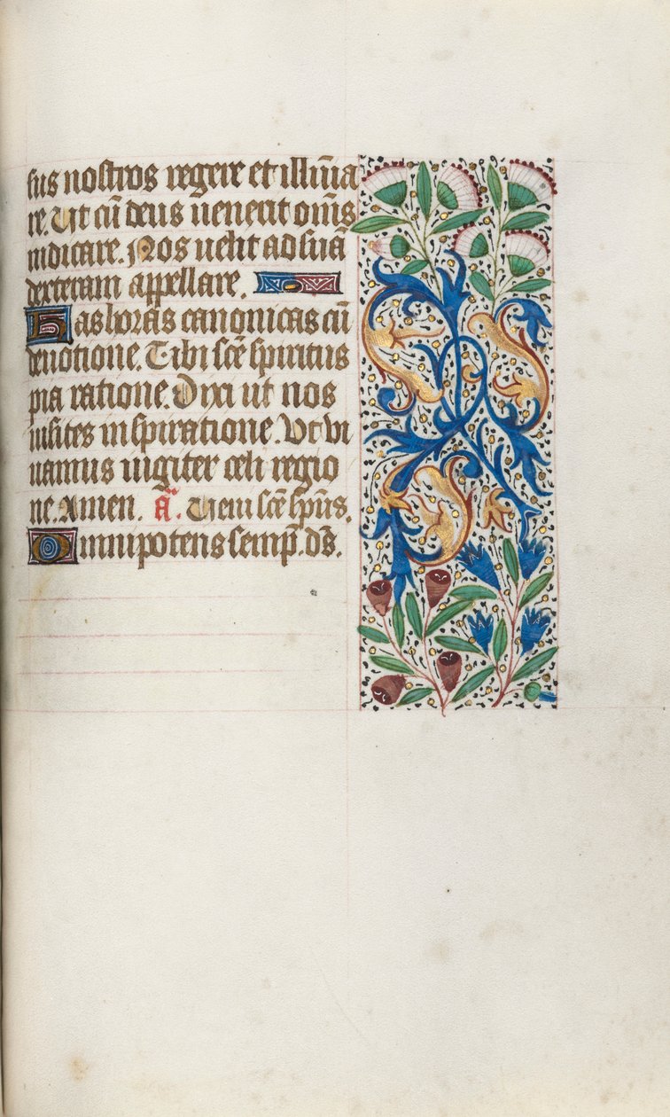 Stundenbuch Gebrauch von Rouen: fol. 102r von Master of the Geneva Latini