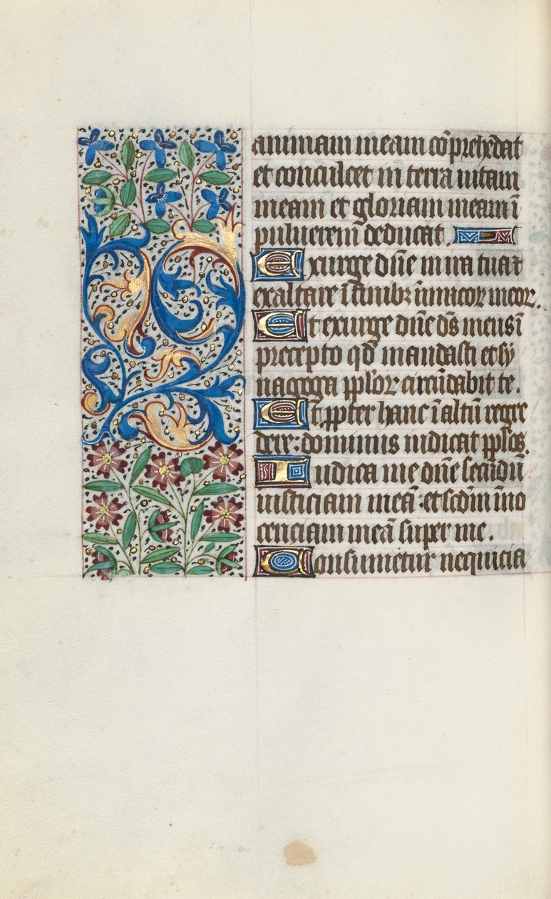 Stundenbuch Gebrauch von Rouen: fol. 113v, um 1470 von Master of the Geneva Latini